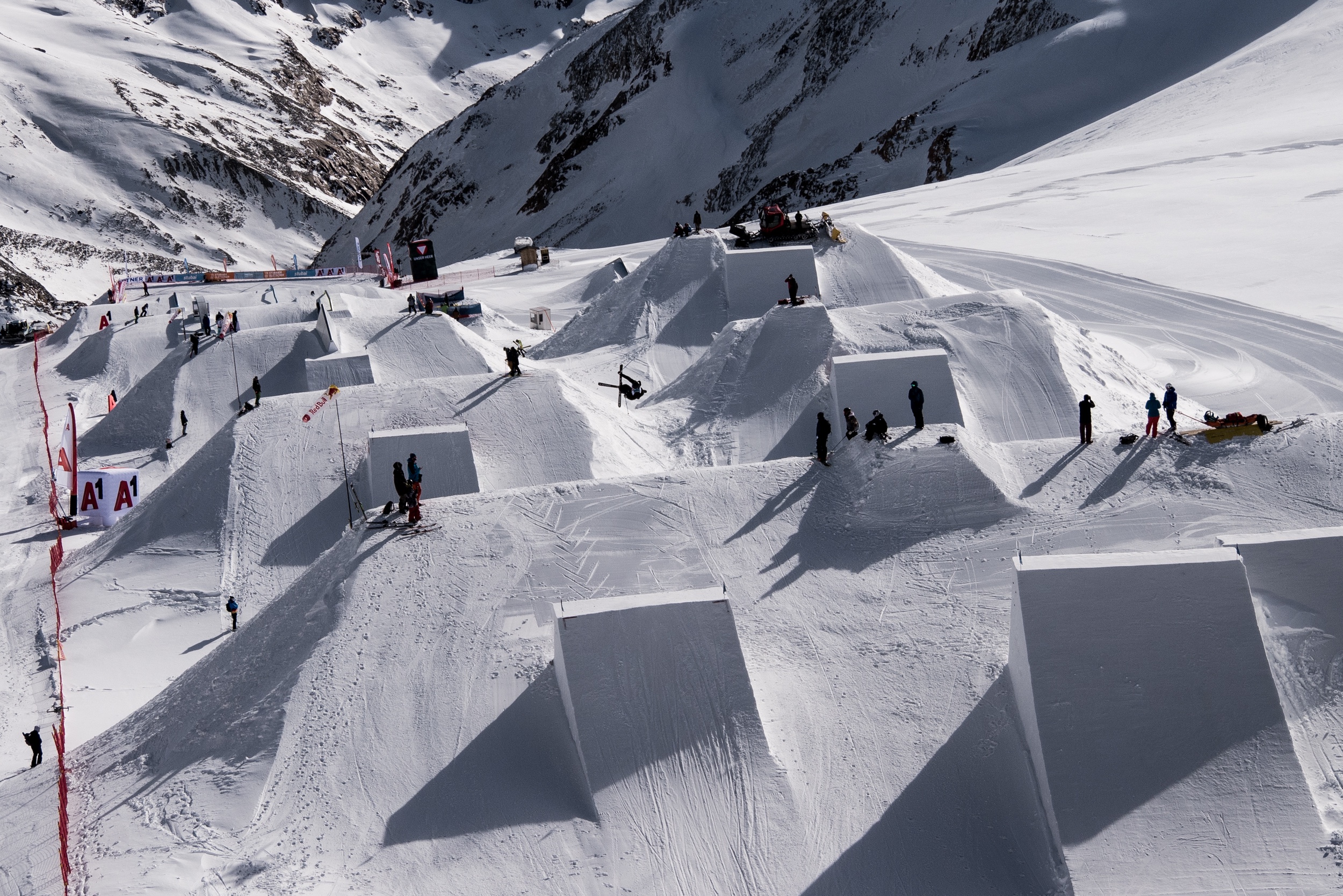Full course image in Stubai.
