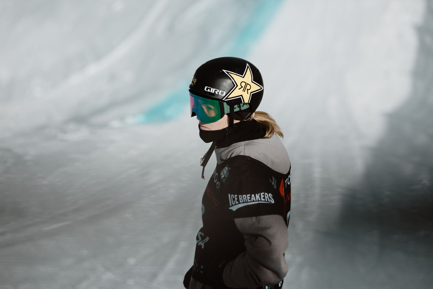 Annalisa Drew thinking before her run.