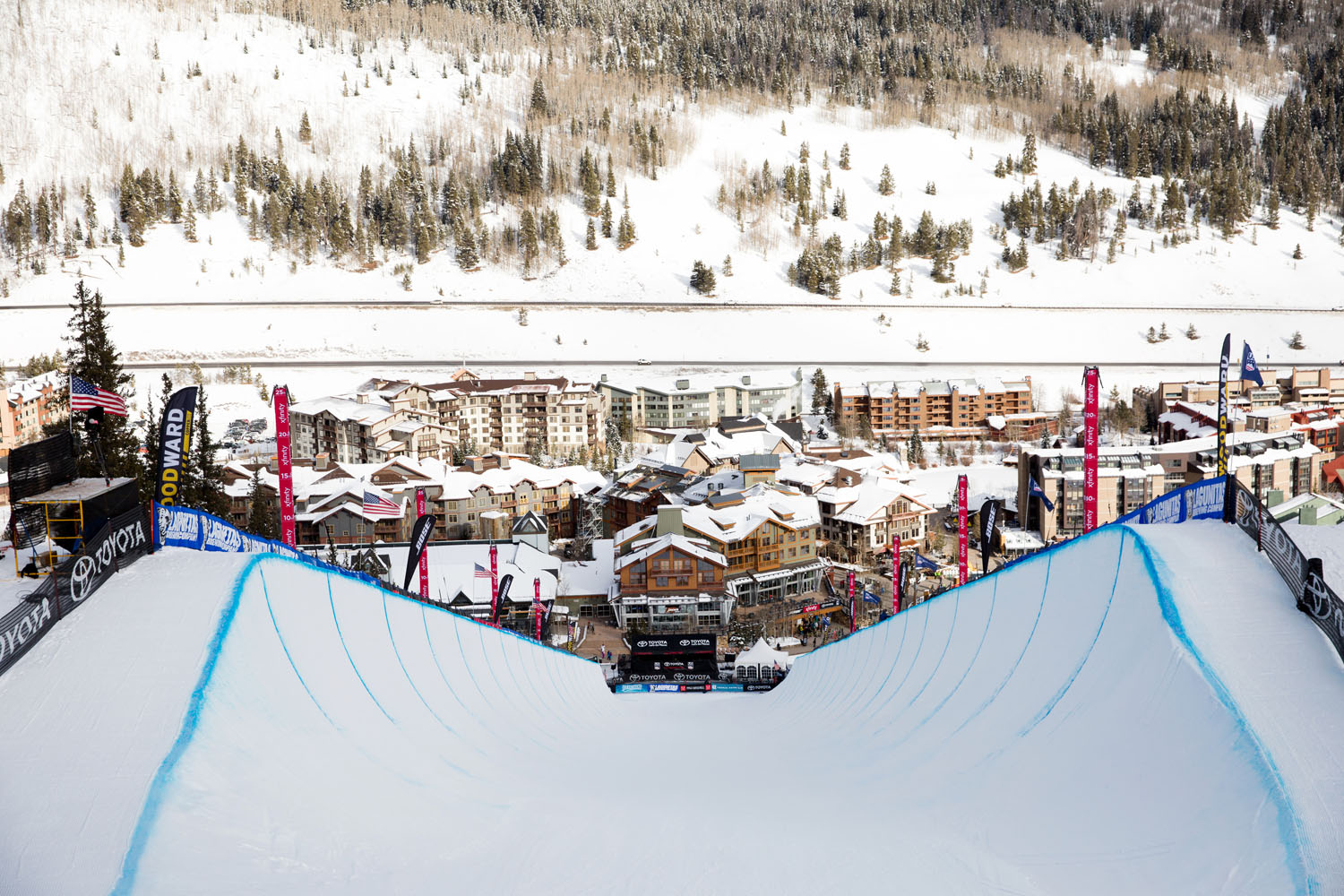 Halfpipe at Copper Mountain