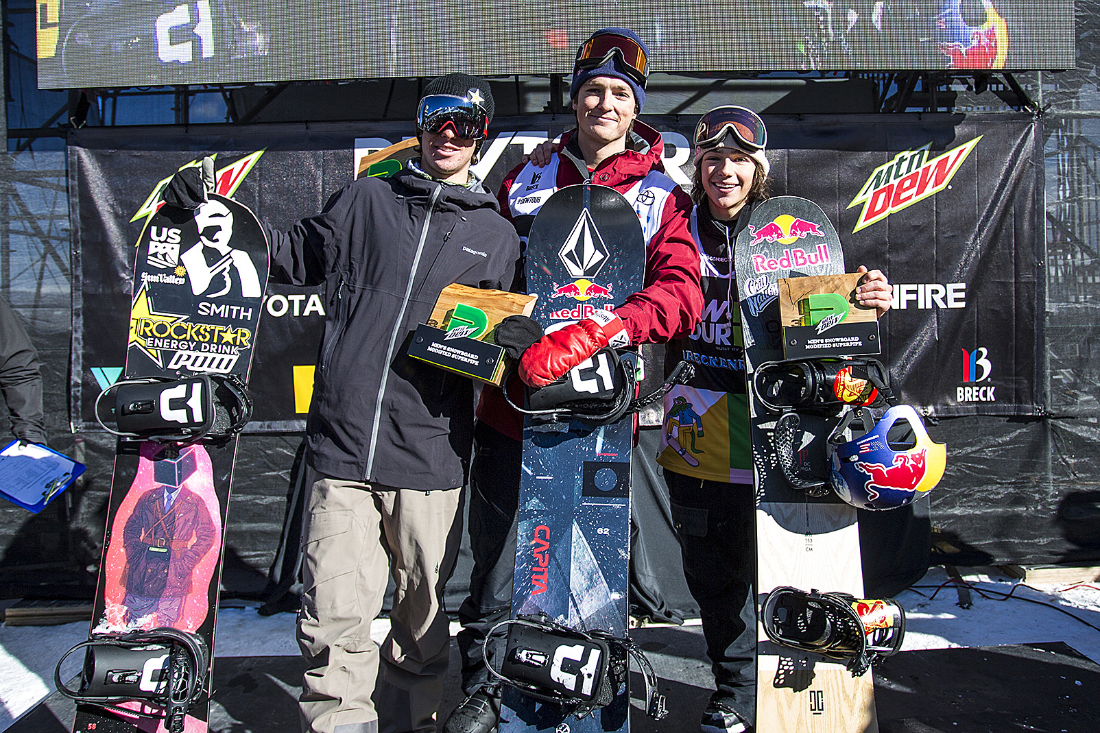 modified superpipe mens podium.