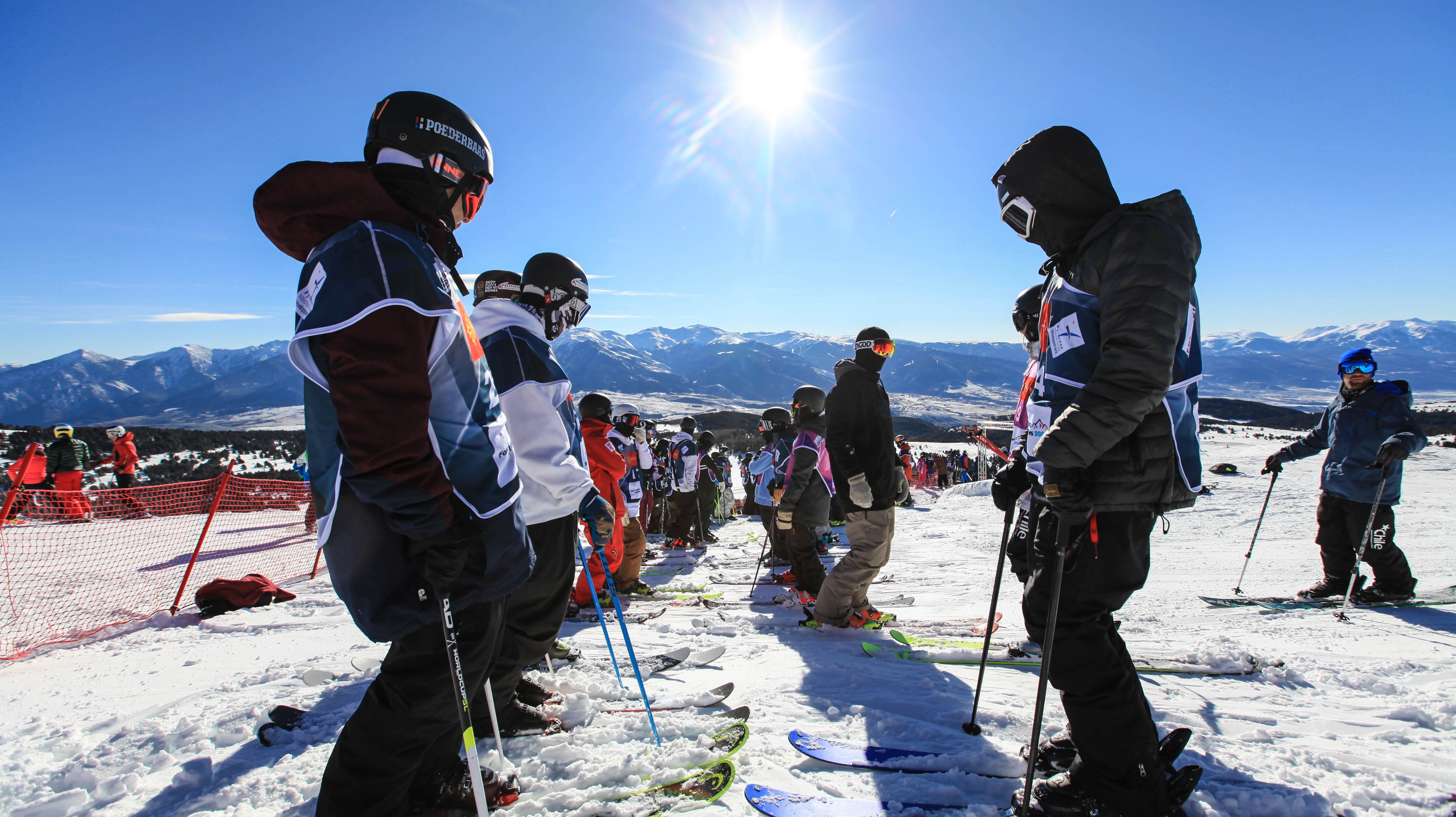 Freeski Athletes in France