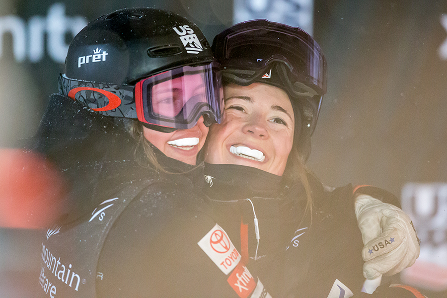 Jaelin Kauf and Tess Johnson