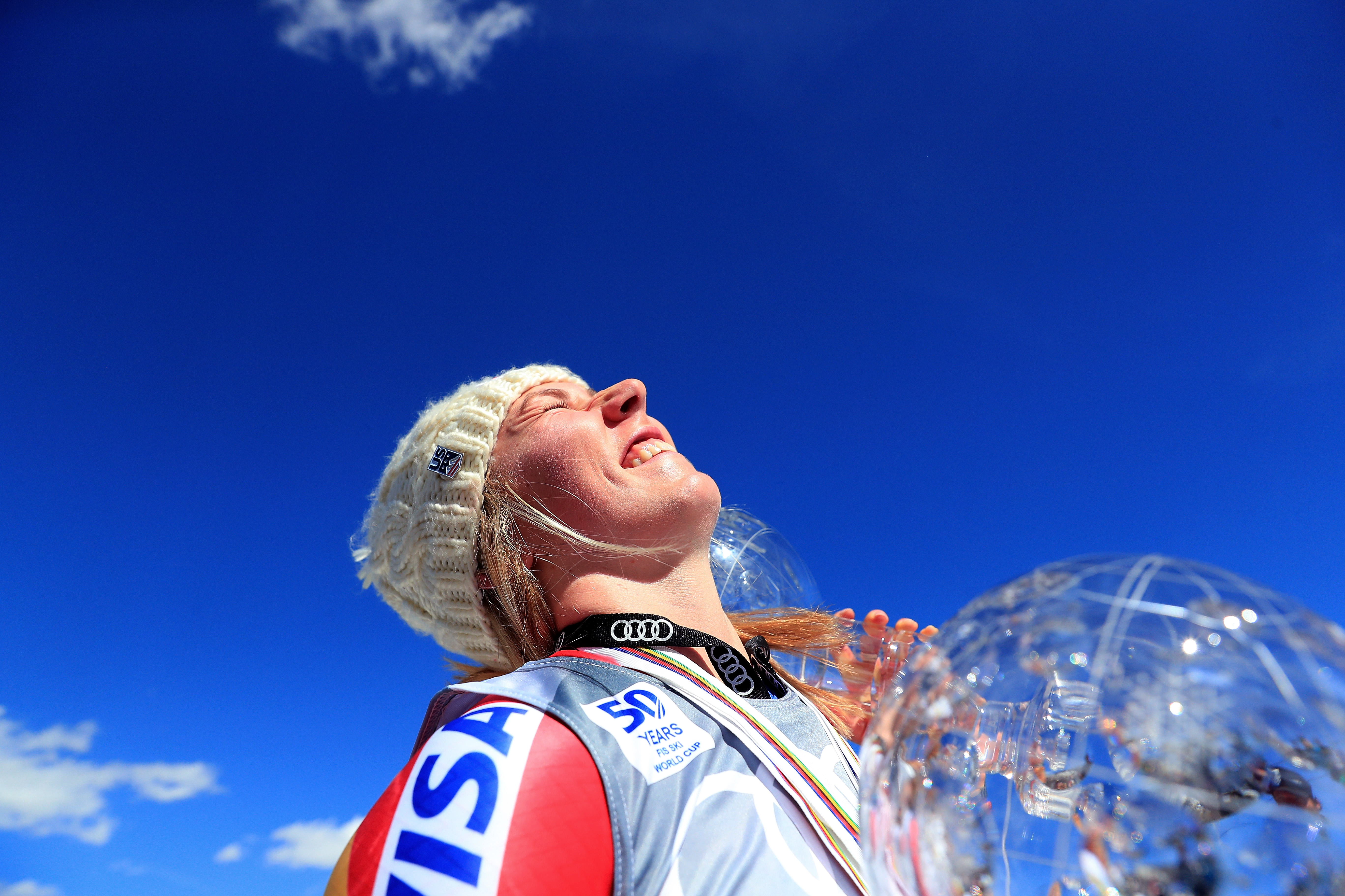 Mikaela Shiffrin 2017 Overall Globe