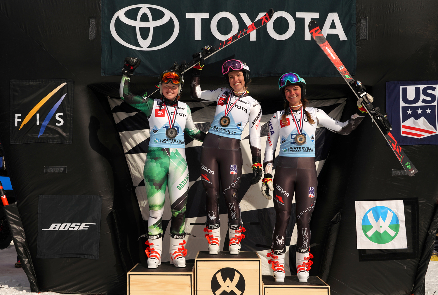 Women's parallel podium. (Chris Cohen Images)