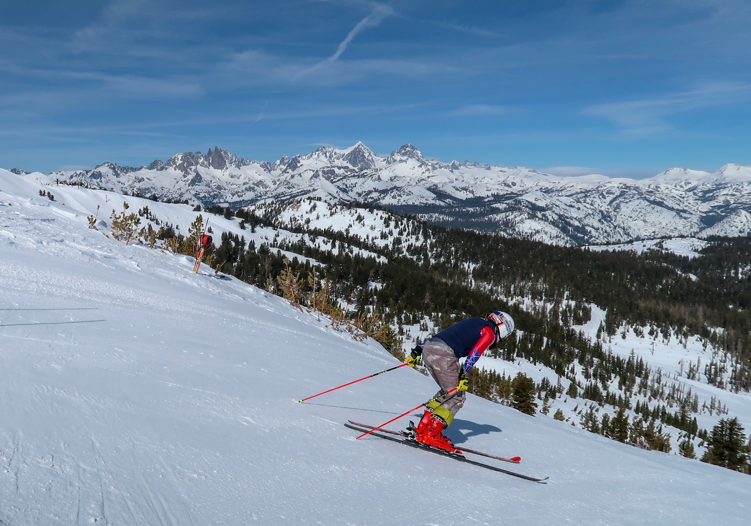 Breezy Johnson, Back on Snow and in the Gate