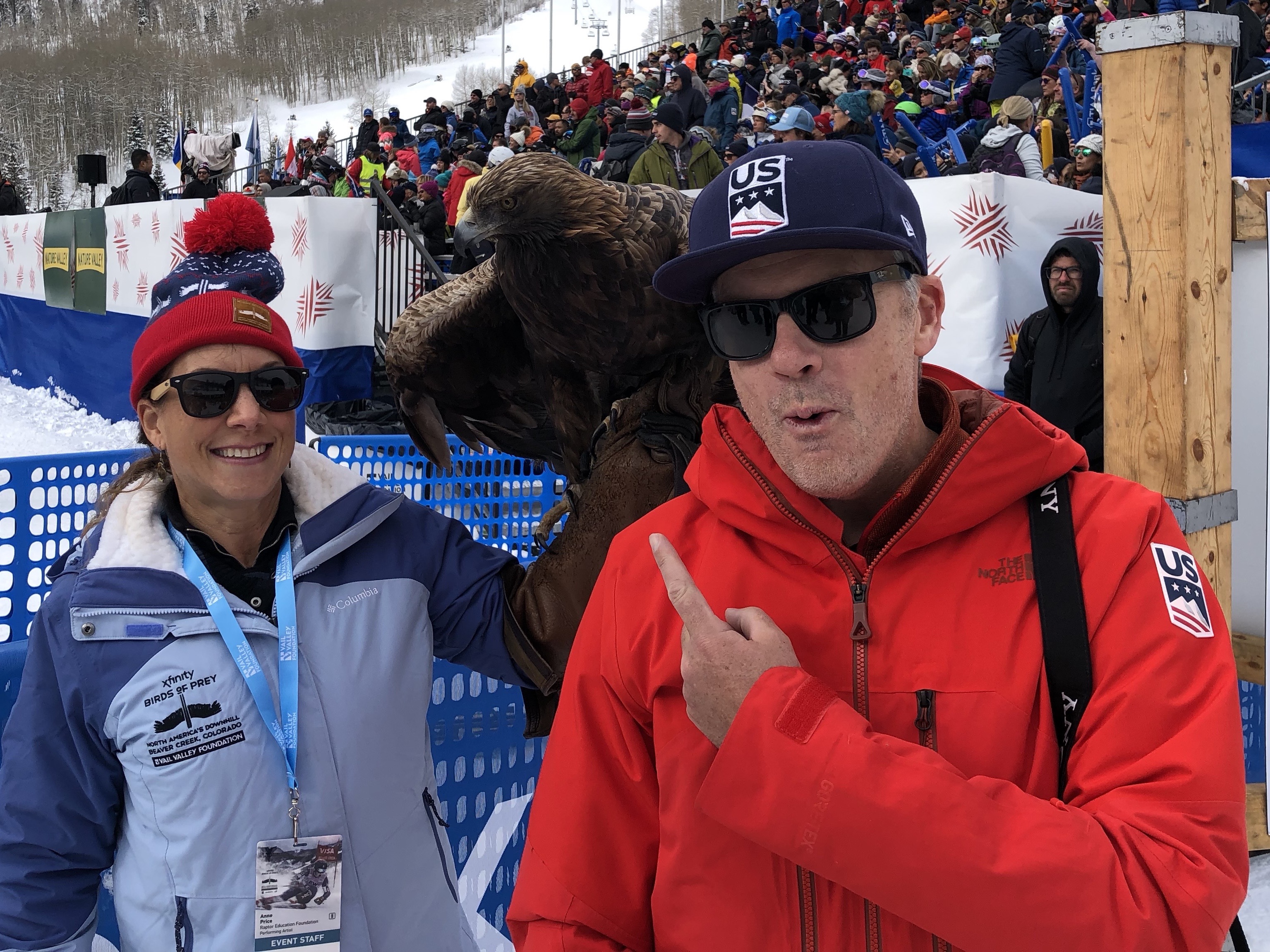 Andy Bat the Birds of Prey Downhill