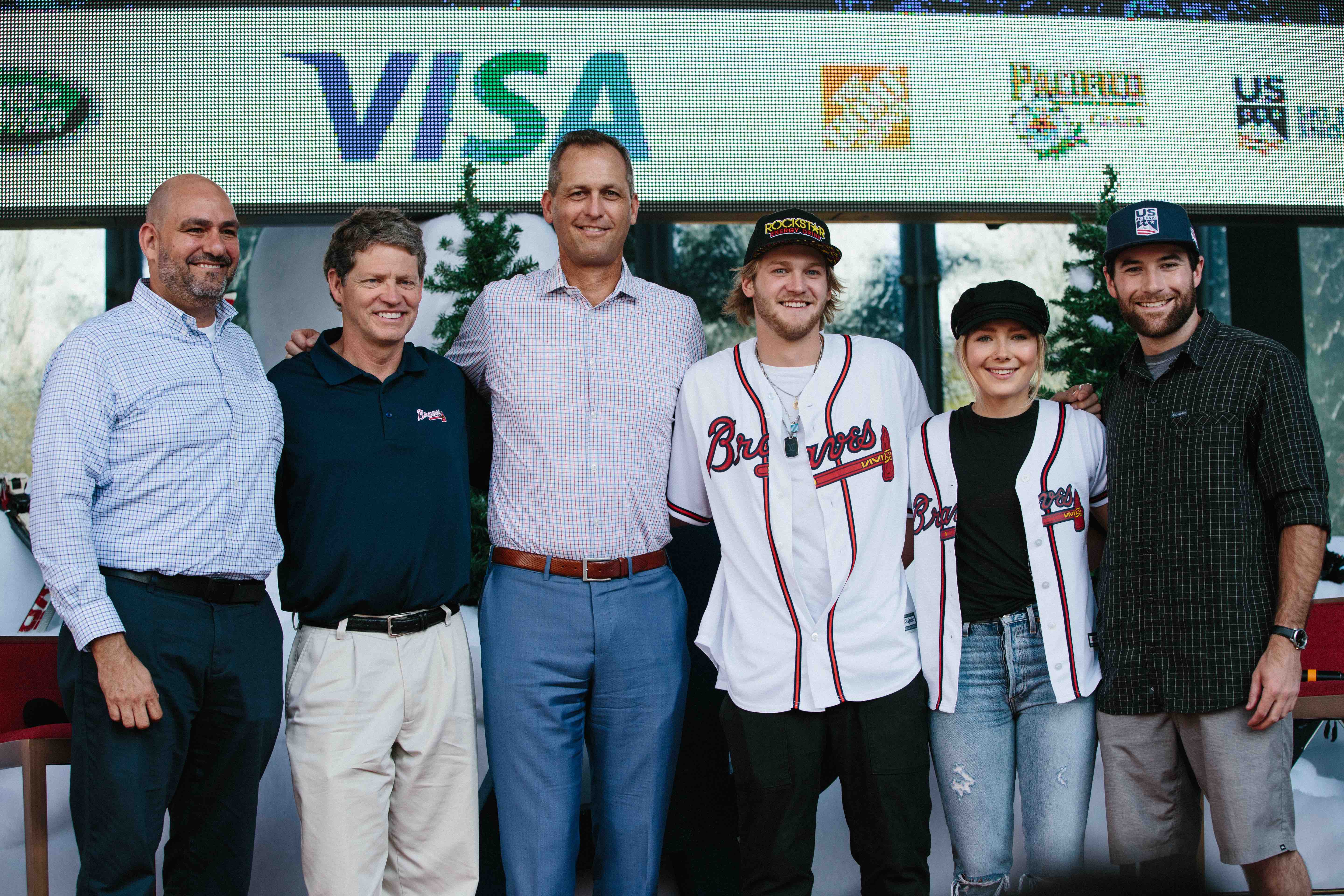 Press conference participants