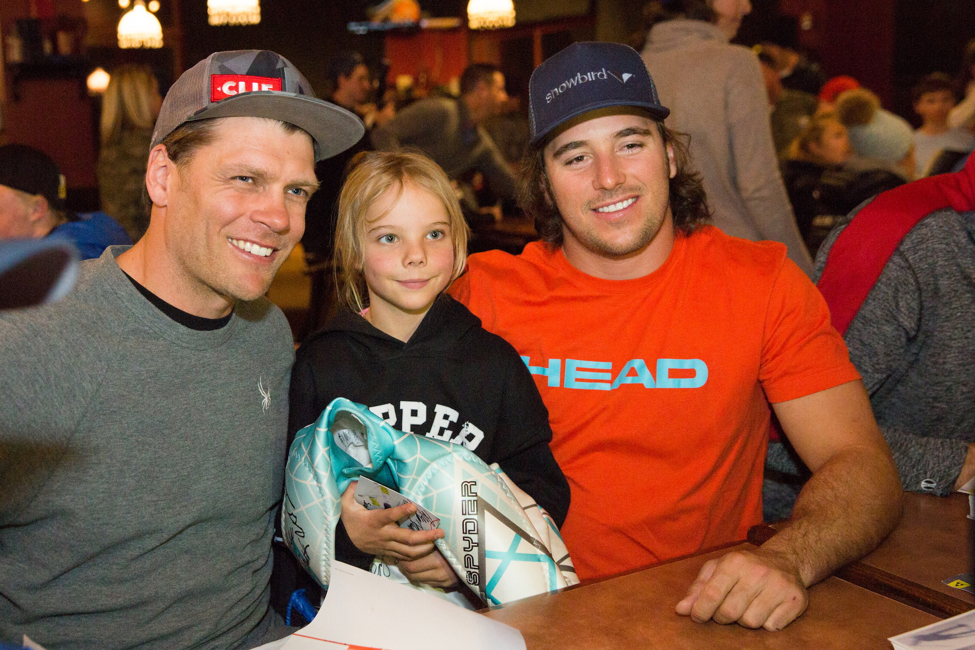 Steven Nyman and Jared Goldberg at Team Autograph Signing