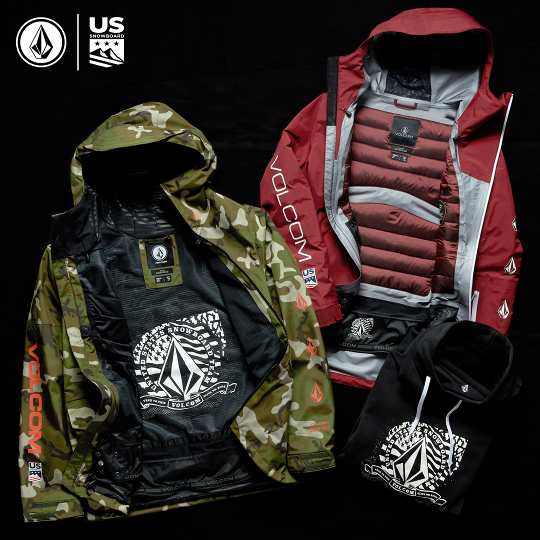2019-20 Volcom X U.S. Snowboard Team product. (Volcom)