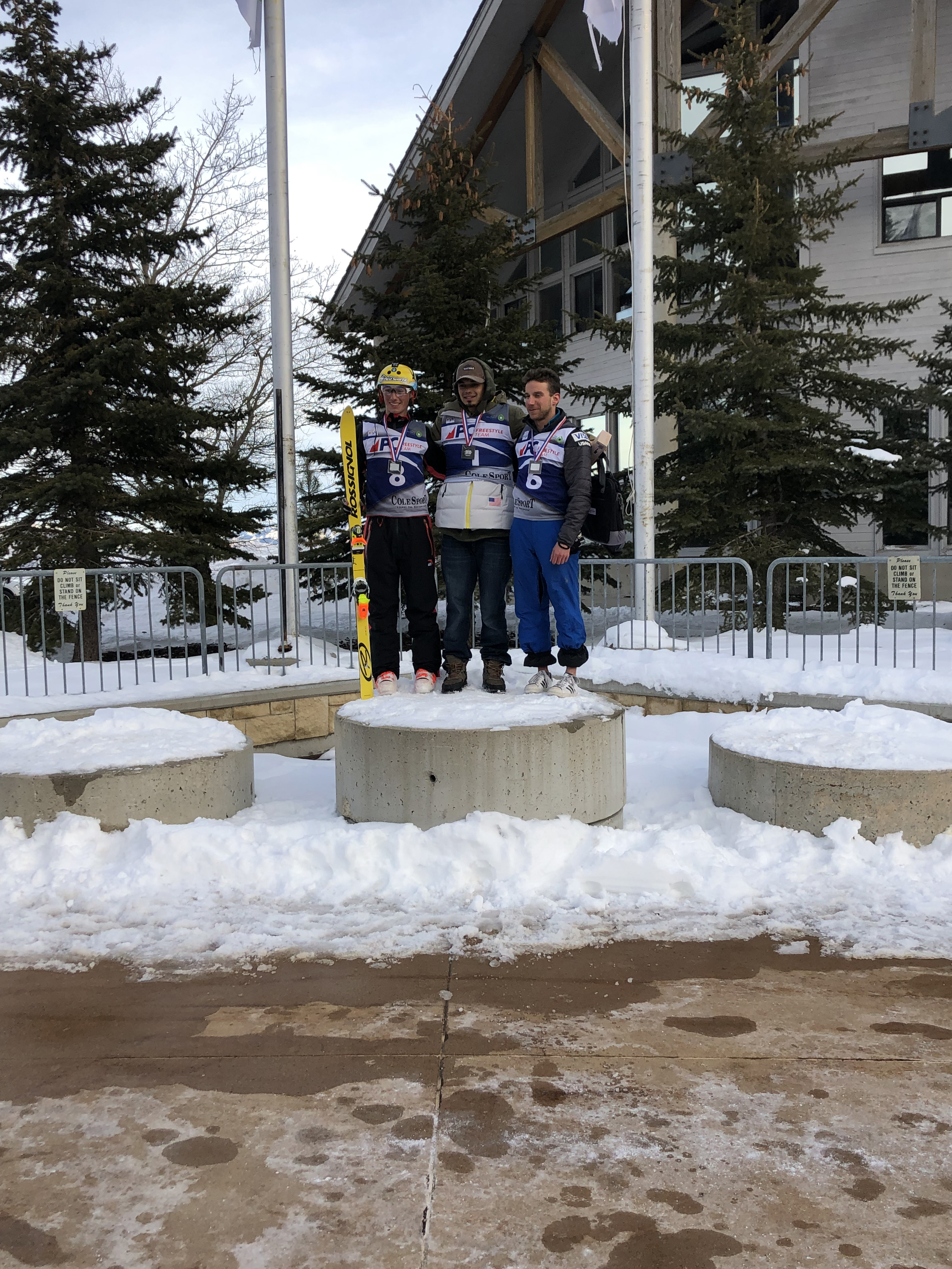 Dec. 21 men's podium