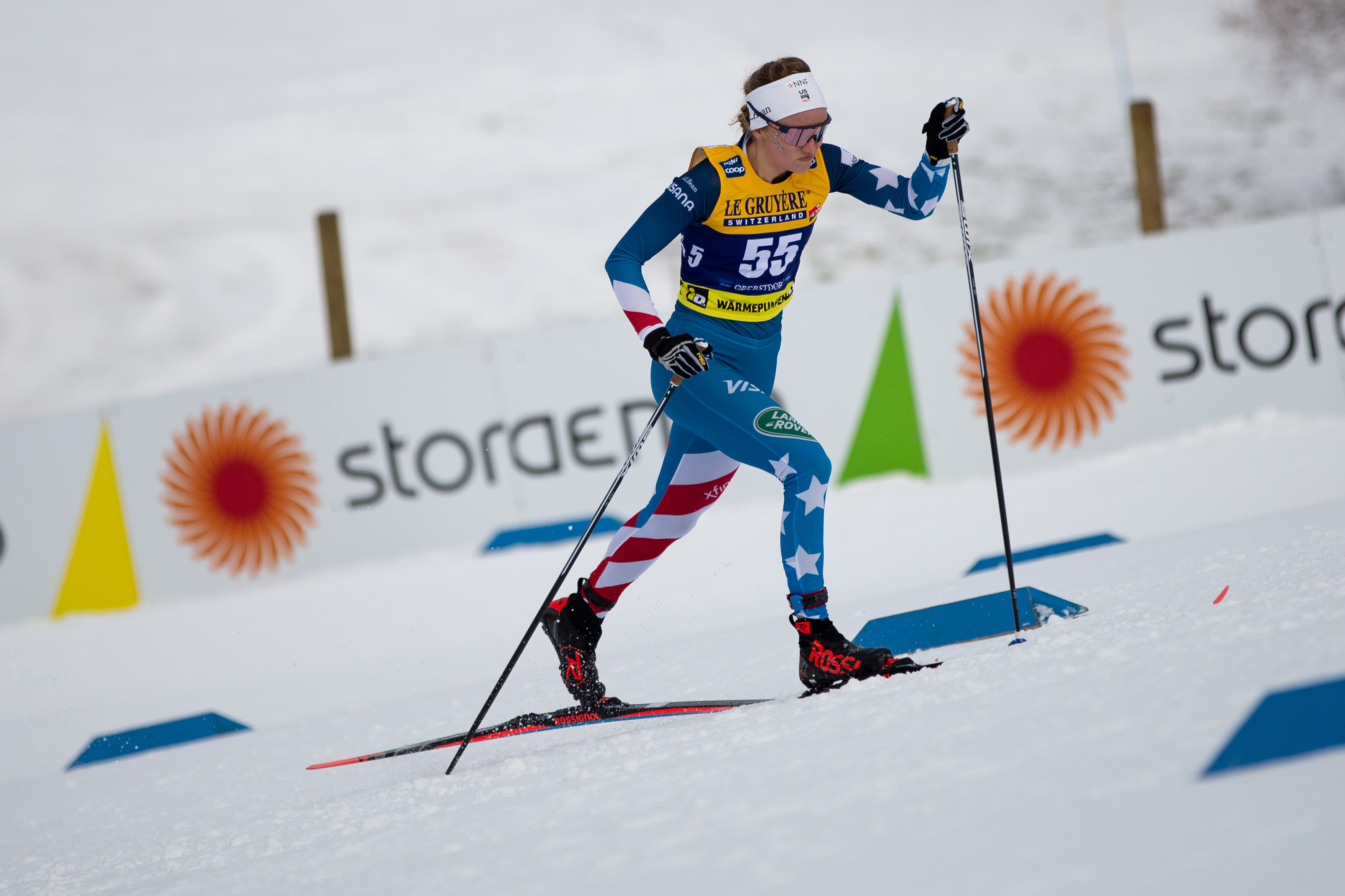 In her first World Cup classic sprint, Alayna Sonnesyn was 66th in qualifying. (U.S. Ski &amp; Snowboard - Sarah Brunson)