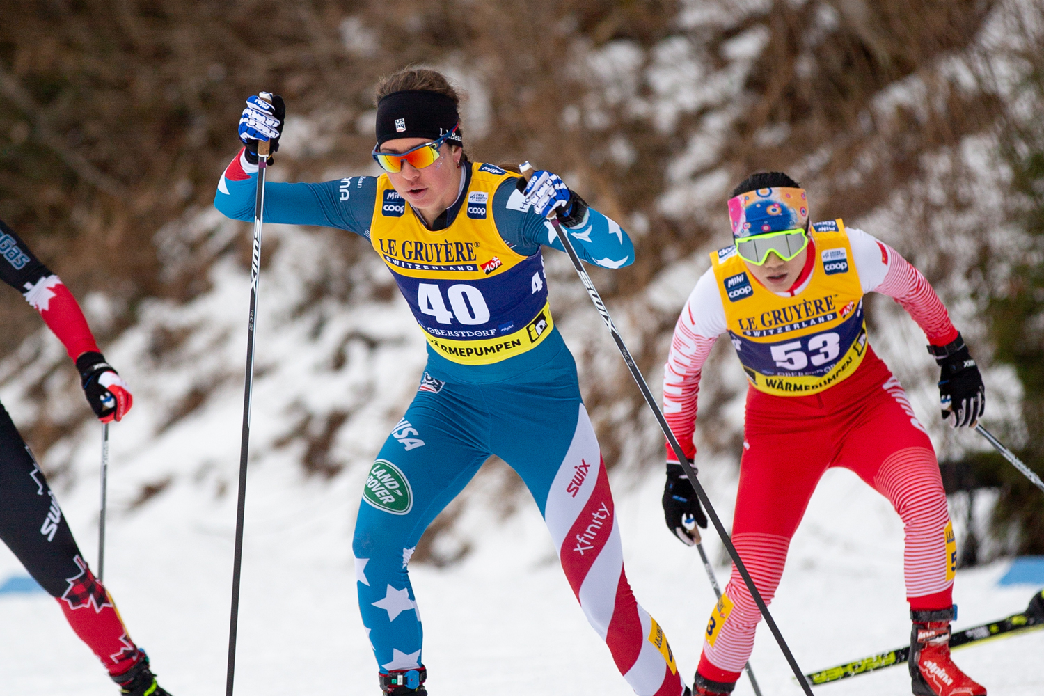 Caitlin Patterson finished 34th in Saturday's race. (U.S. Ski and &amp; Snowboard - Sarah Brunson)