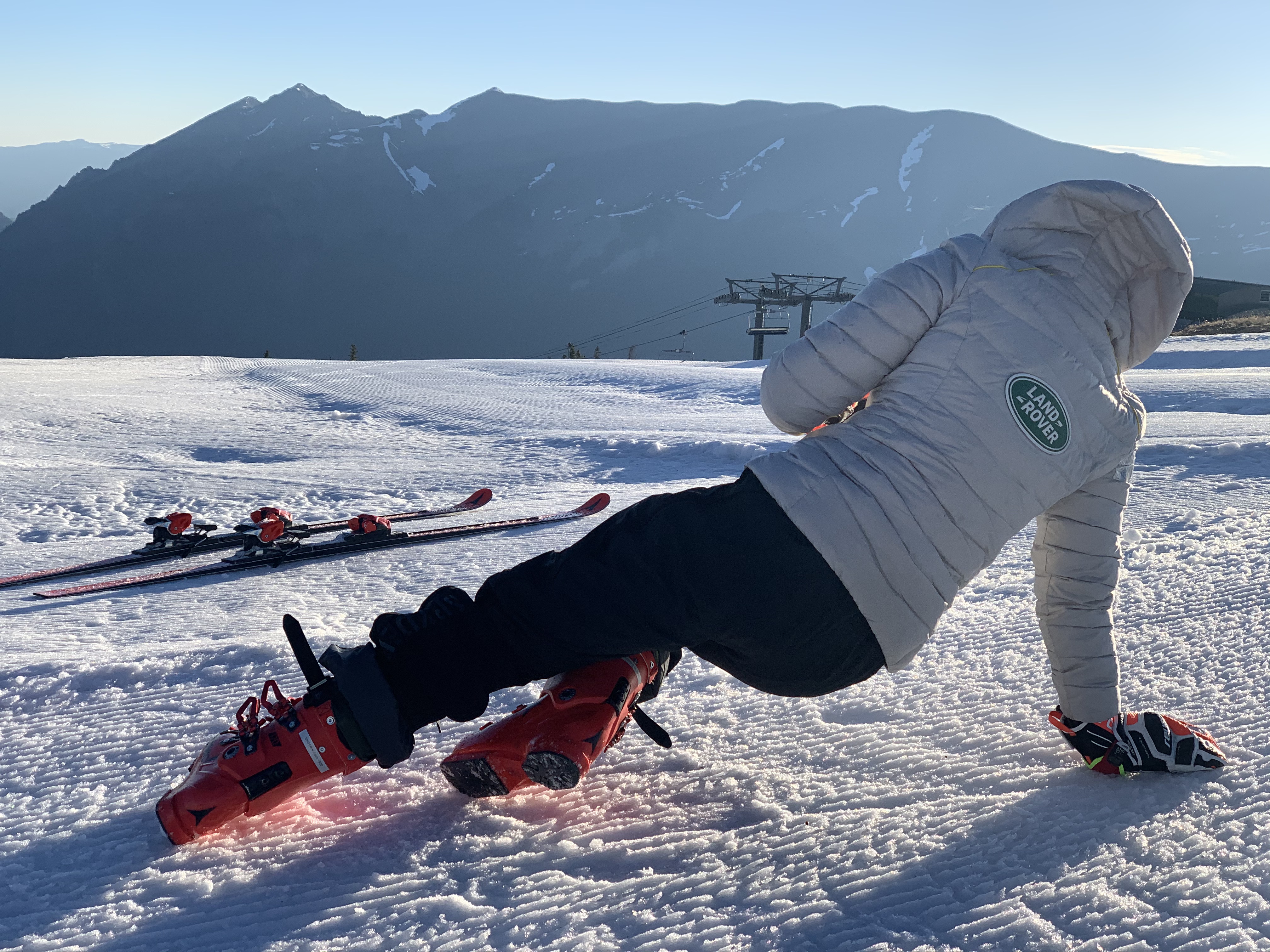 Mikaela at the start