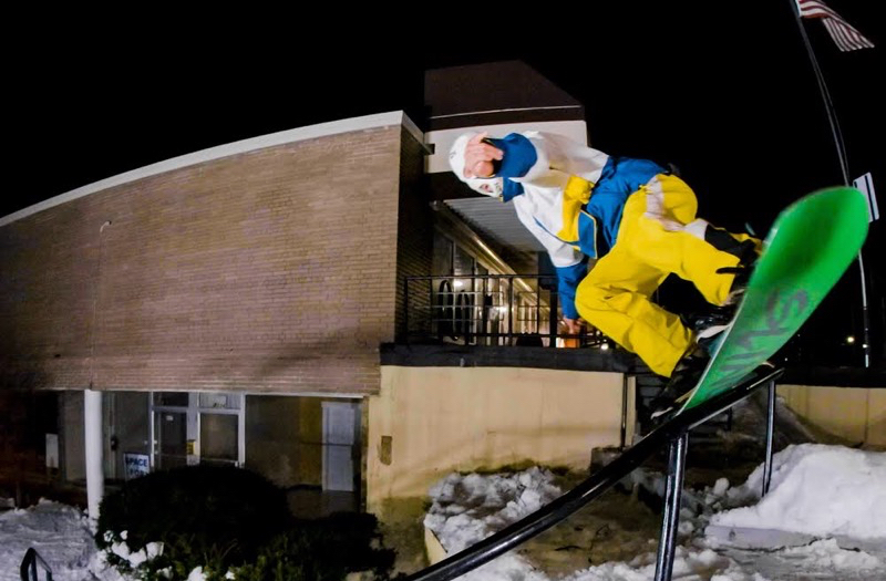 Sam Klein hitting the streets in Teal. 