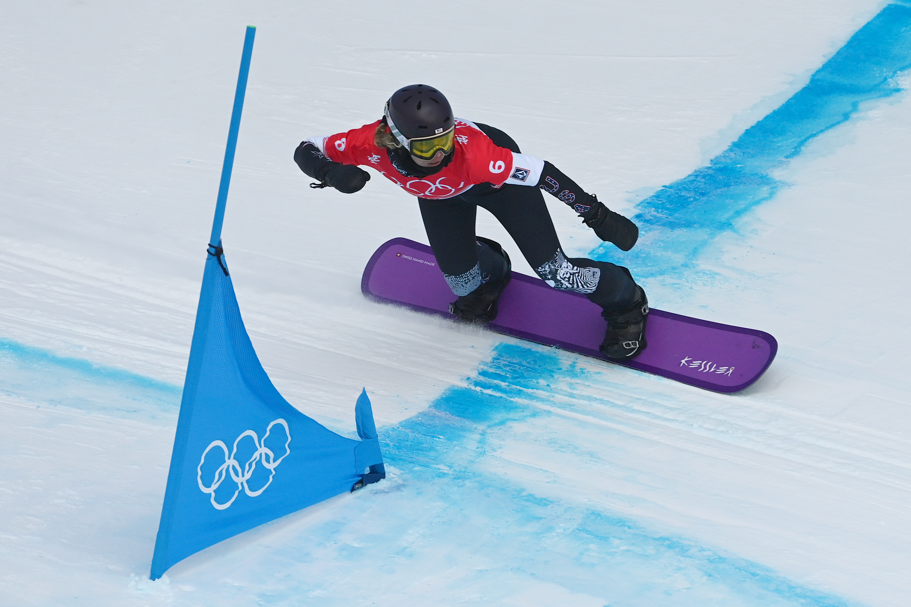 Lindsey Jacobellis On Course