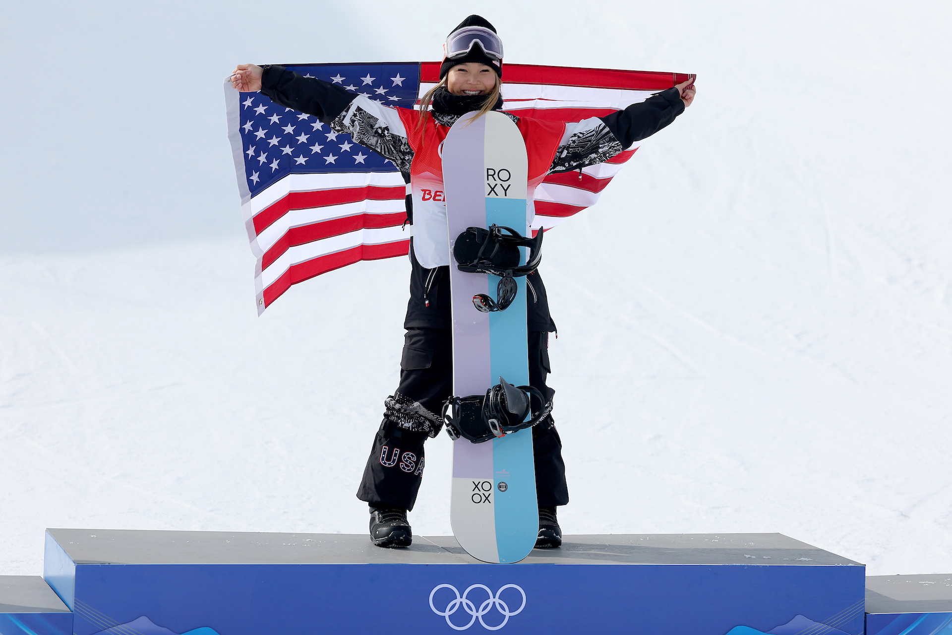 Chloe Kim in Beijing