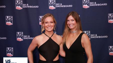 Julia Mancuso and Jamie Anderson