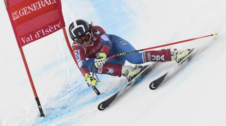 Alice McKennis Val d'Isere 12-17-17