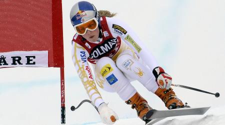 Lindsey Vonn won the World Cup downhill title in Are, Sweden in 2009. Currently second in the downhill standings, she is gunning for her ninth World Cup downhill title Wednesday in Are.
