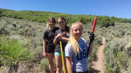 Rookie Camp Trail Work