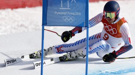 Ted Ligety competes at the Olympics in PyeongChang