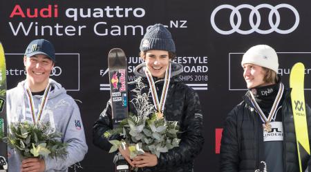 Men's Freeski Podium