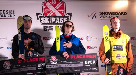 Men's Big Air Podium