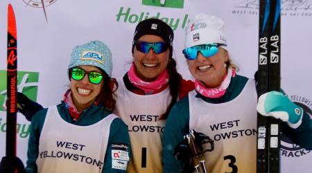 Women's Sprint Podium