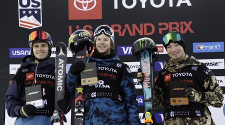 Mens Podium at U.S Grand Prix
