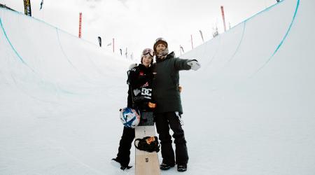 Toby Miller and JJ Thomas at Copper Mountain.