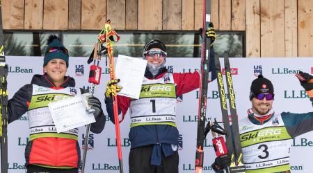 Men's podium