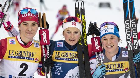 Stage 5 podium