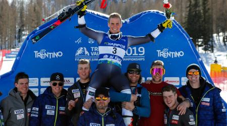 River Radamus Golden at World Champs in Val di Fassa, Italy
