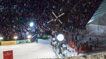 Jaelin Kauf at the 2019 FIS Moguls World Championships