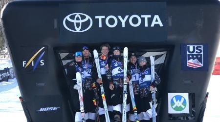 Dual Moguls Podium
