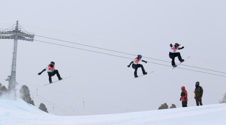 U.S. Riders in Veysonnaz