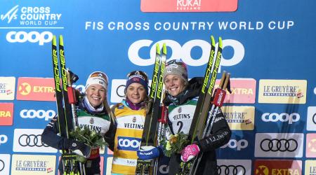 Maubet Bjornsen Third in Opening World Cup Sprint