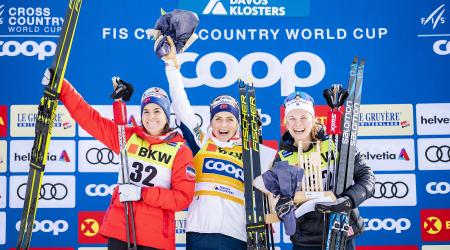 Women's 10k podium