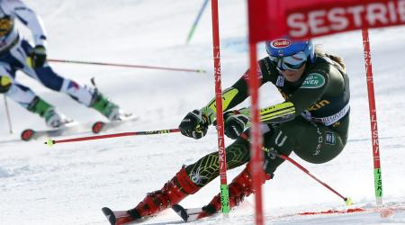 Mikaela Shiffrin Sestriere