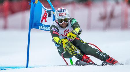 Travis Ganong Seventh Saalbach Super-G