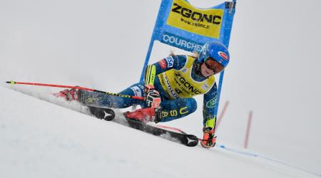 Mikaela Shiffrin Courchevel