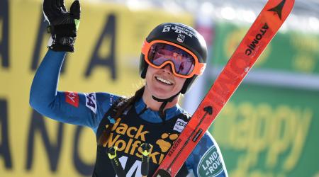Breezy Johnson Val d'Isere