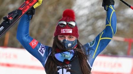 Breezy Johnson Crans Montana Third