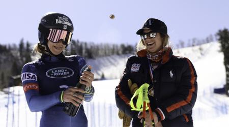 Laurenne Ross and Alice McKennis 