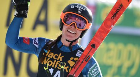 Breezy Johnson Downhill 
