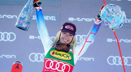 Mikaela Shiffrin Courchevel