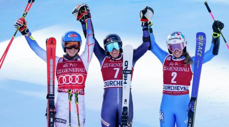 Mikaela Shiffrin Courchevel