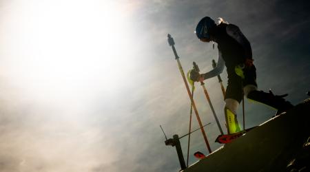 Mikaela Shiffrin trains at Copper Mountain