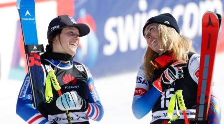 Mikaela Shiffrin Lenzerheide Super–G