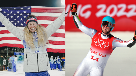 Jessie Diggins and Ryan Cochran-Siegle
